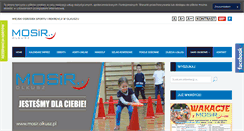 Desktop Screenshot of mosir.olkusz.pl