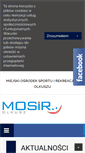 Mobile Screenshot of mosir.olkusz.pl