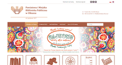 Desktop Screenshot of biblioteka.olkusz.pl