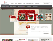 Tablet Screenshot of kwiaciarnia.olkusz.pl