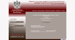 Desktop Screenshot of komornik.olkusz.pl