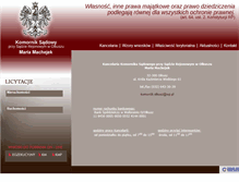 Tablet Screenshot of komornik.olkusz.pl