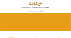 Desktop Screenshot of luks.olkusz.pl